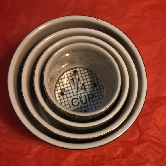 NWT Anthropologie Bistro Tile measuring cup set. New, never used. - Picture 3 of 6